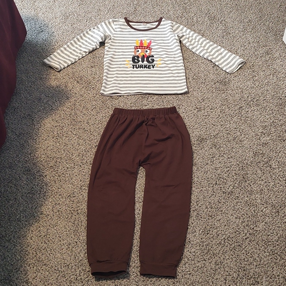 Thanksgiving Boys Matching Outfit